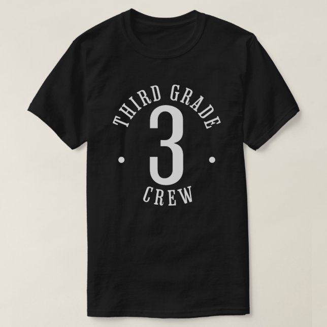 Tredje Klass-besättningen tredje Klass T Shirt (Design framsida)