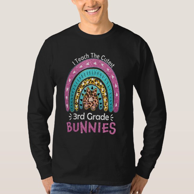 Tredje Klass-bunnies: Jag lär den kutaste leoparde T Shirt (Framsida)