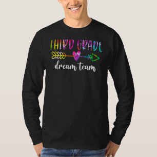 Tredje Klass-drömteamet Studenter Lärare tillbaka T Shirt