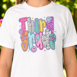 Tredje klass första skoldagen Coquette Preppy T Shirt