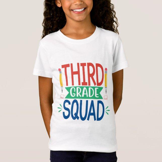 Tredje Klass-gruppen T Shirt (Framsida)