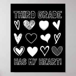 Tredje klass har mitt hjärta 3:e klass lärare Vale Poster