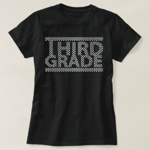 Tredje Klass Lärar T-shirt, Tredje Klass Tröja, Fi T Shirt
