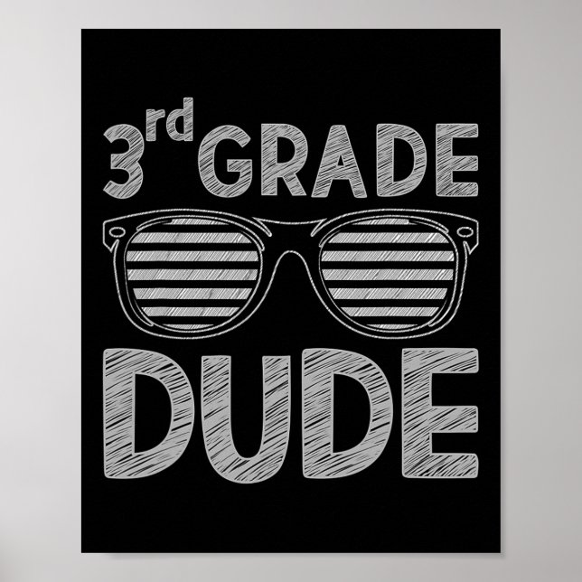 Tredje Klass-läraren i Klass, Studenter tillbaka Poster (Framsidan)