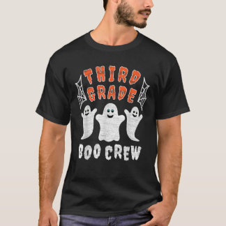Tredje Klass-läraren Student Gift Halloween Ghost  T Shirt