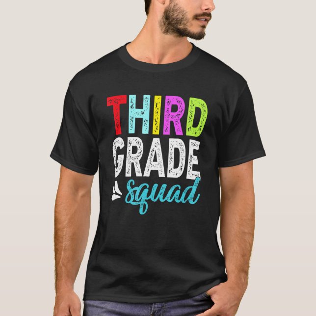 Tredje Klass-läraren Student vid Klass T Shirt (Framsida)