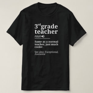 Tredje Klass Lärarexamen Lärargåva från tredje Kla T Shirt