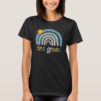 Tredje Klass Regnbåge Girls Boys Lärarteam T Shirt
