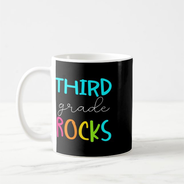 Tredje klass Rocks Team 3:e klass lärare  Kaffemugg (Vänster)