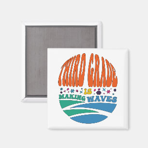 Tredje Klass Skapar Vinkarare Back to school Magnet