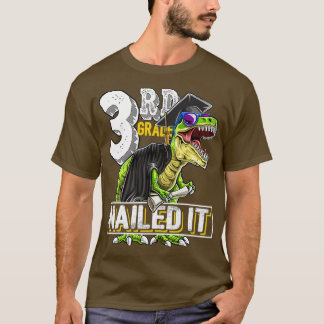 Tredje Klass, som inte tog emot Rex Dinosaur Stude T Shirt
