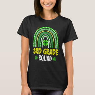 Tredje Klass Squad-St patricks day - luddig matchn T Shirt