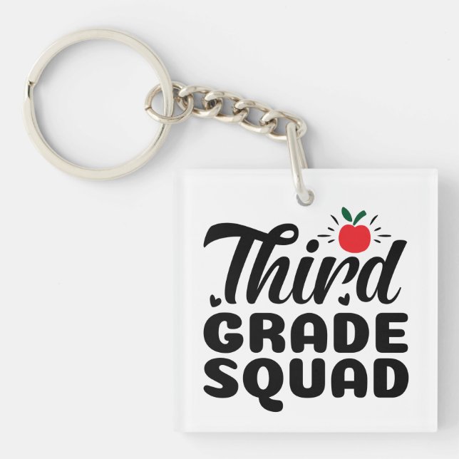Tredje Klass Squad Wordart (Framsidan)