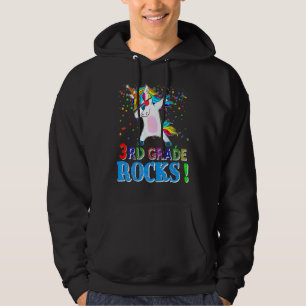 Tredje Klass-Sten-dabben för majs för tredje Klass Hoodie