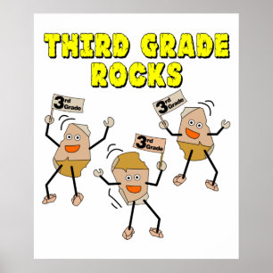 Tredje Klass Sten Poster