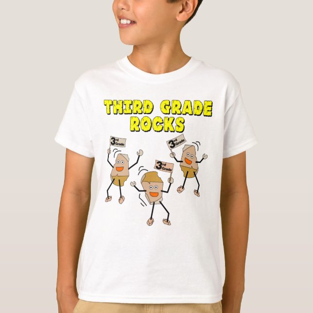 Tredje Klass Sten T Shirt (Framsida)
