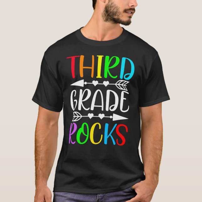 tredje klass sten t shirt (Framsida)