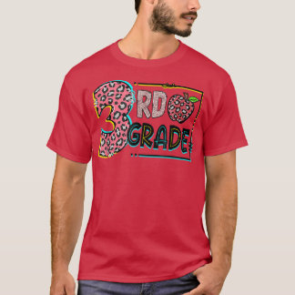 Tredje Klass-teamet förra skoldagen i tredje Klass T Shirt