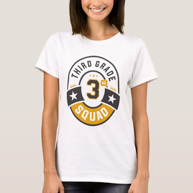 Tredje Klass-torget Back to school T Shirt (Framsida)