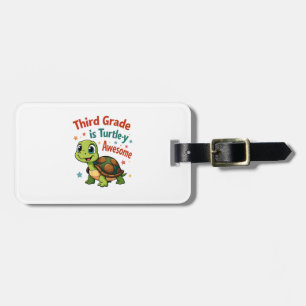 Tredje klass Turtle-y Awesome 3:e klass tillbaka t Bagagebricka