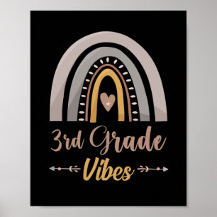 Tredje Klass Vibes regnbåge tredje Klass Back to s Poster