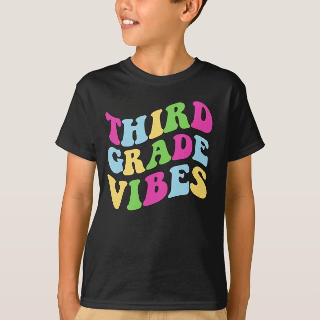 Tredje Klass Vibes T Shirt (Framsida)