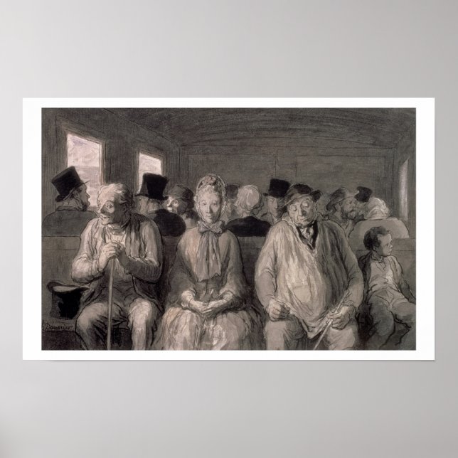 Tredje klassbefordringen (w/c) poster (Framsidan)