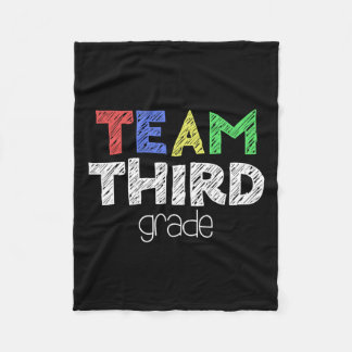 Tredje Klassen Klass Back to school Fleecefilt