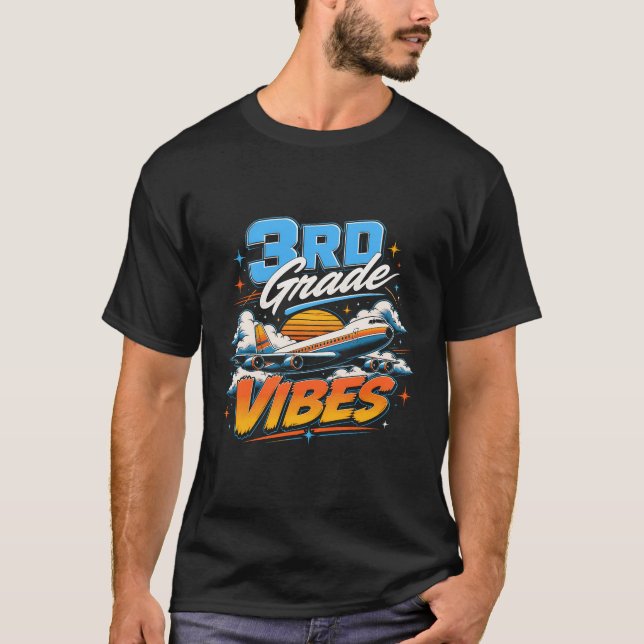 Tredje Klassens Vibrationer T Shirt (Framsida)