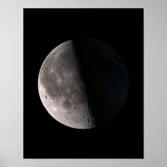 Tredje kvartalet måne poster (Framsidan)