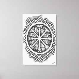 Tredje kvicksilverpentaklet canvastryck