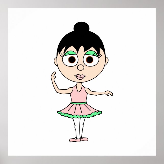 Tredje lastpallspositionen Poster - Ballerinasseri (Framsidan)