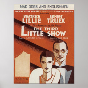 Tredje lilla show Songbook Cover Poster