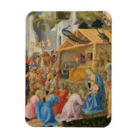 Tredje magernas tillbedjan av Fra Angelico och Fil