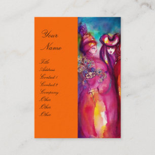 TREDJE MASK / Konturdesigner,teaterartist Visitkort