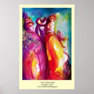 TREDJE MASK/Venetian Carnival MasqueraBoll Poster