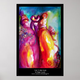 TREDJE MASK/Venetian Carnival MasqueraBoll Poster