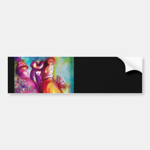 TREDJE MASK / Venetian Masquad Bildekal