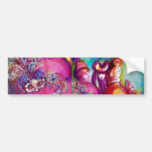 TREDJE MASK / Venetian Masquad Bildekal