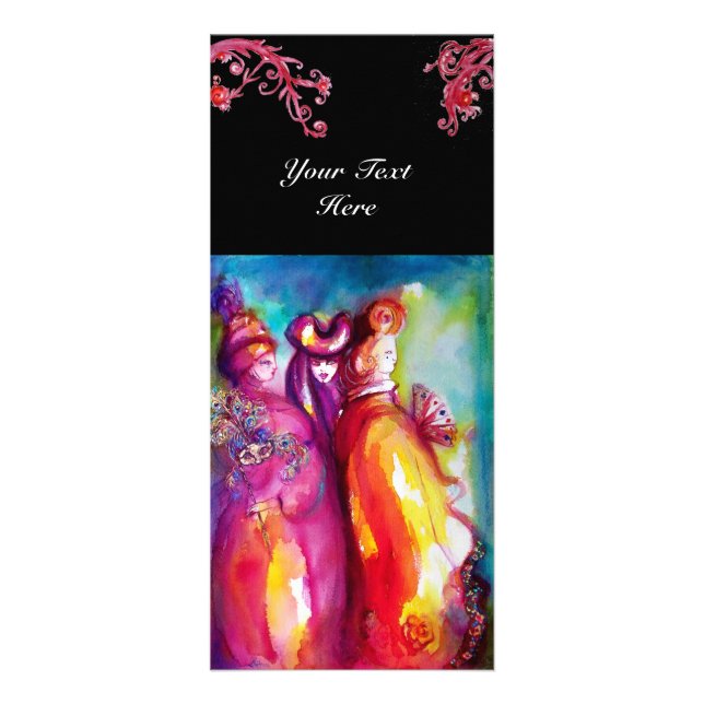 Tredje mätardesigner, teaterkonstnär reklamkort (Framsidan)