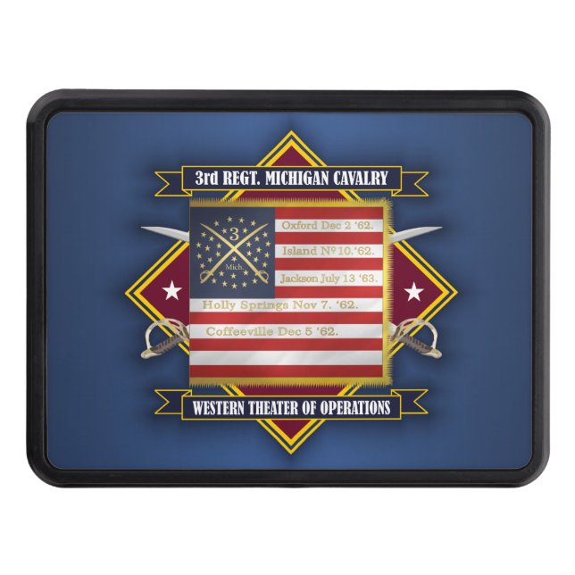 Tredje Michigan Cavalry Dragkroksskydd (Framsidan)