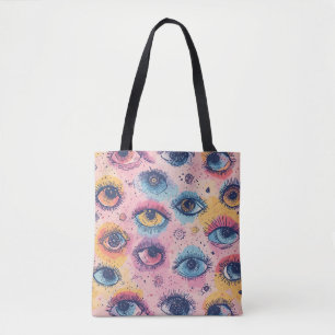 Tredje Öga Bloom - Tote Bag Tygkasse