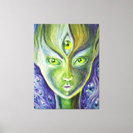 Tredje öga canvastryck