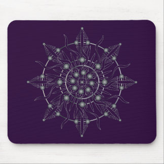 Tredje Öga Chakra Fullt Shadow Mandala Mouse Pad Musmatta