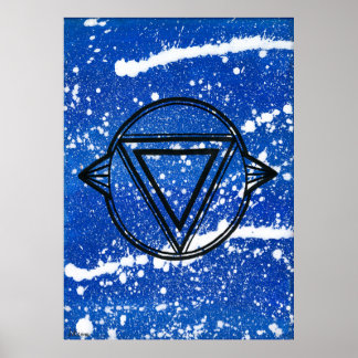 Tredje Öga Chakra - punkt ett Poster