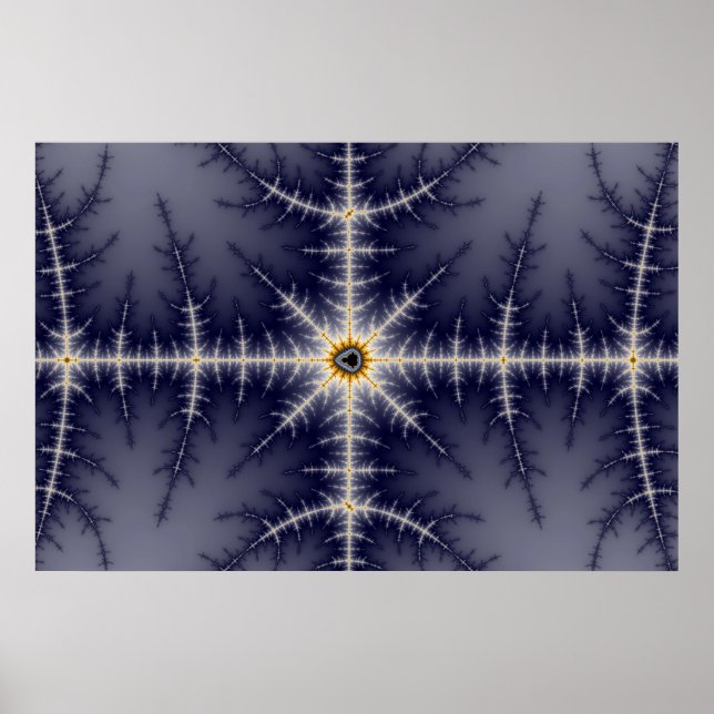 Tredje Öga - Fractal Poster (Framsidan)