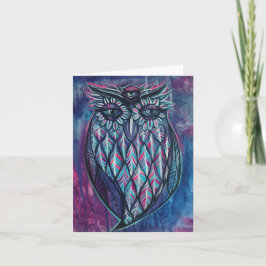 Tredje öga uggla kort