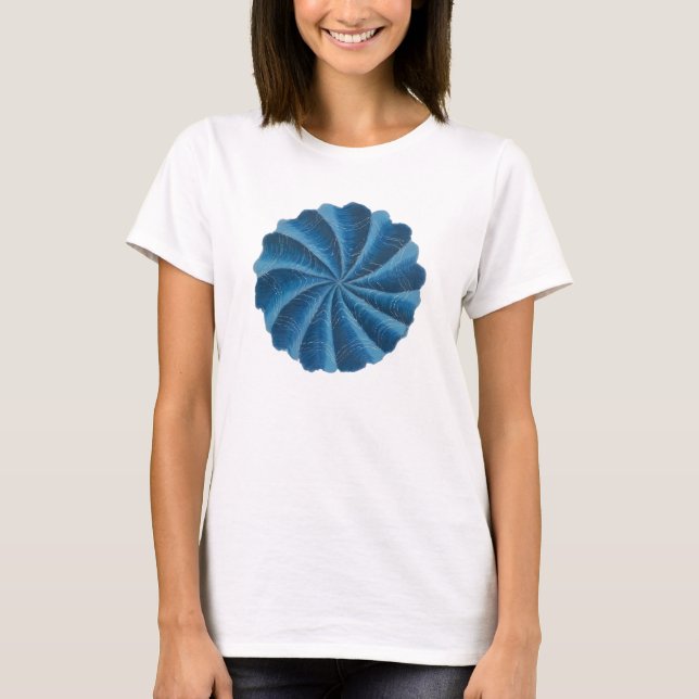 Tredje ögaChakra konst #2 - Intuition Tee Shirt (Framsida)