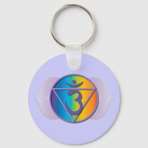 Tredje ögakeychain nyckelring