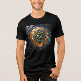 Tredje Ögat Rustik Porthole Fönster T Shirt